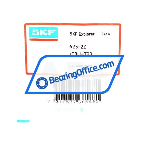 SKF 625-2Z/C3LHT23 bearing image 2