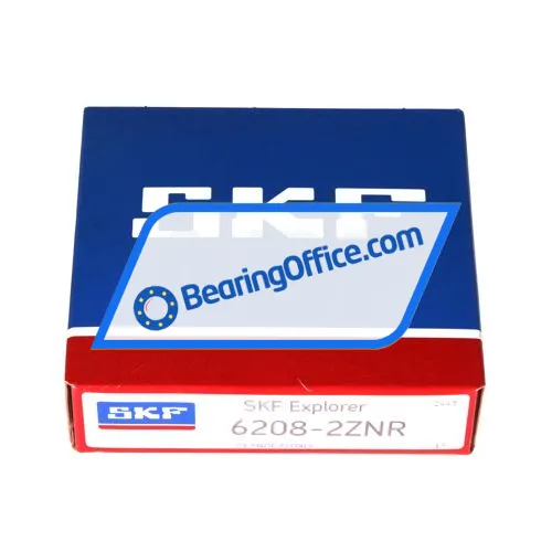 SKF 6208-2ZNR bearing image 3