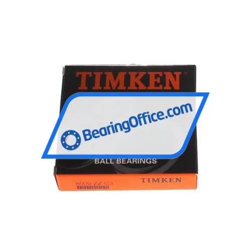 Timken 6009ZZ C3 bearing image 3