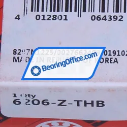 FAG 6206-Z-THB rulman resim 5