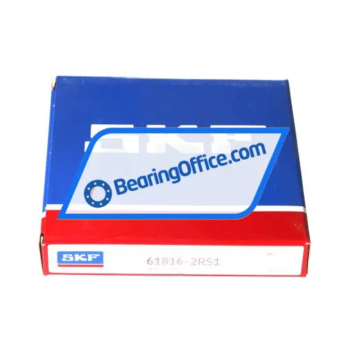 SKF 61816-2RS1 bearing image 4