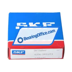 SKF 6206-2RS1/C3 rulman resim 3