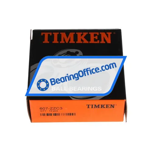Timken 607-ZZ-C3 bearing image 3