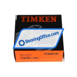 Timken 607-ZZ-C3 rulman resim 3