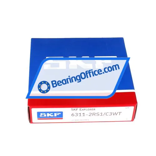 SKF 6311-2RS1/C3WT bearing image 2