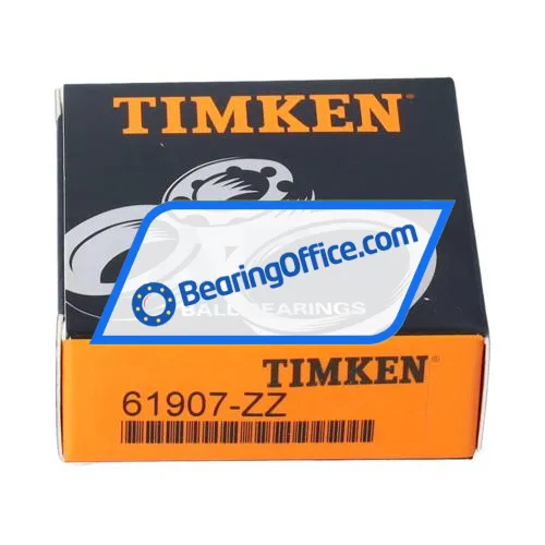 Timken 61907ZZ bearing image 3