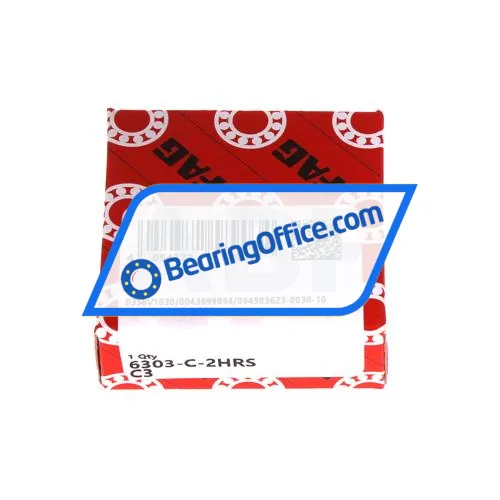FAG 6303-C-2HRS-C3 bearing image 3