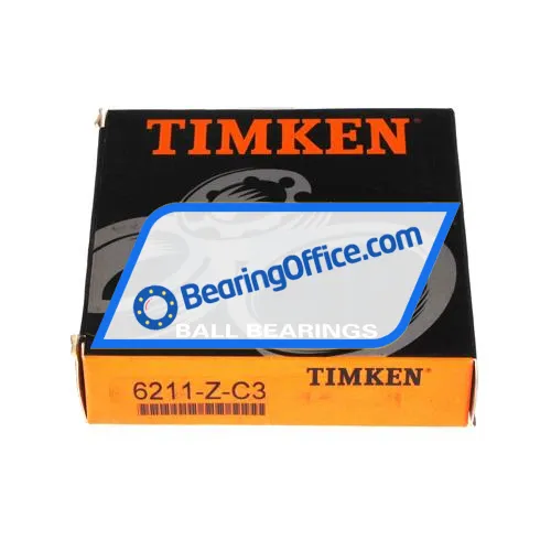 Timken 6211-Z-C3 bearing image 3