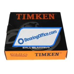 Timken 6318-ZZ-C3 rulman resim 3