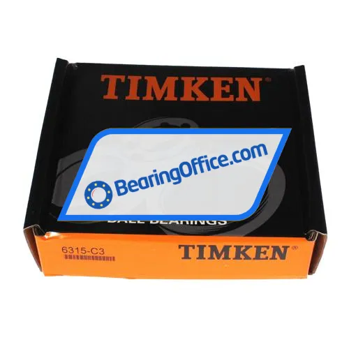 Timken 6315-C3 bearing image 3