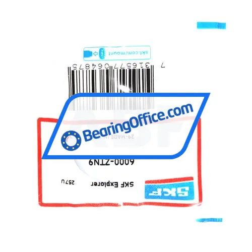 SKF 6000-ZTN9 bearing image 2