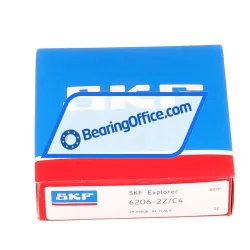 SKF 6206-2Z/C4 rulman resim 2