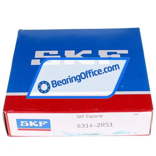 SKF 6314-2RS1 bearing image 2