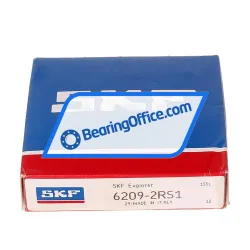 SKF 6209-2RS1 rulman resim 2