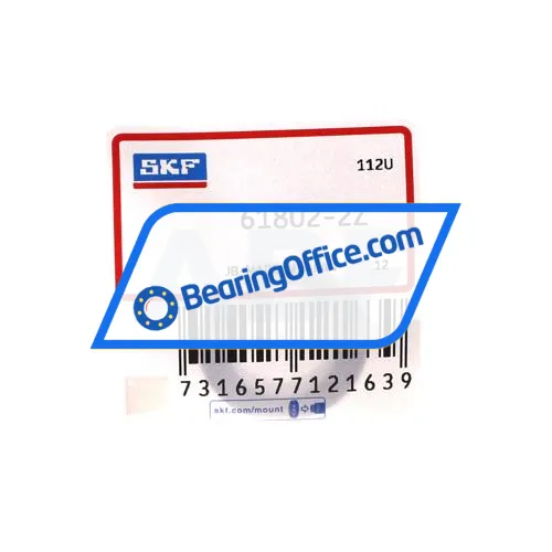 SKF 61802-2Z bearing image 2