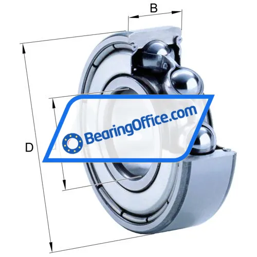 FAG 6001-C-2Z-C2 bearing image 2