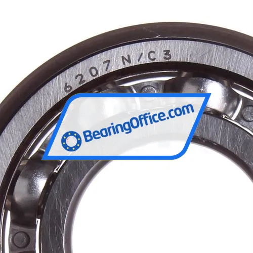 SKF 6207N/C3 bearing image 2