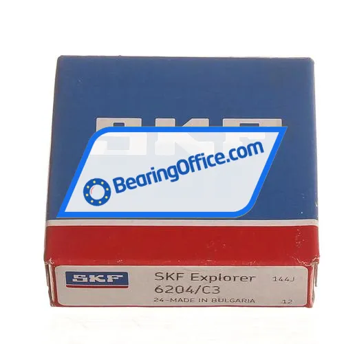 SKF 6204/C3 bearing image 3
