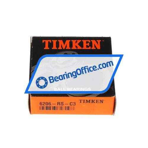 Timken 6206-RS-C3 bearing image 3