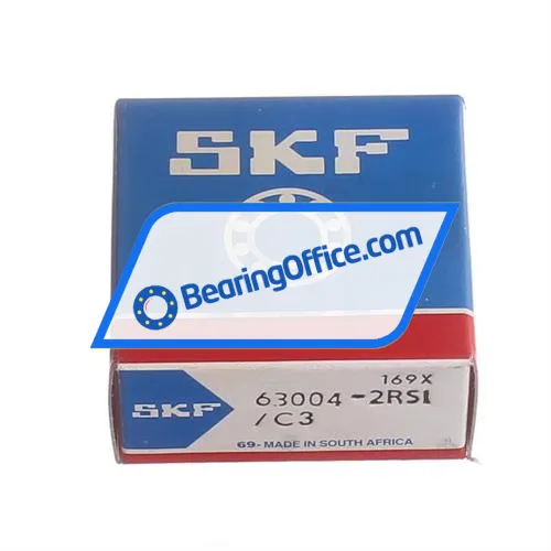 SKF 63004-2RS1 bearing image 3