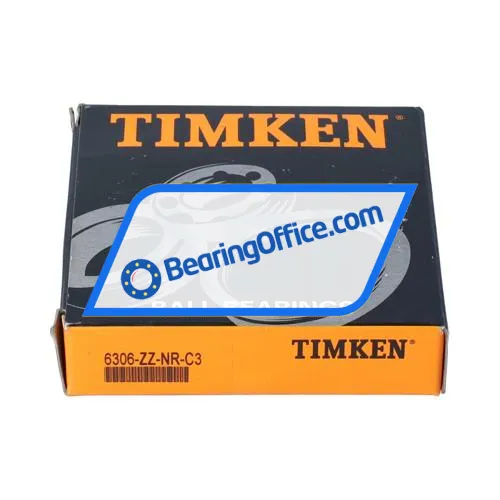 Timken 6306-ZZ-NR-C3 bearing image 3