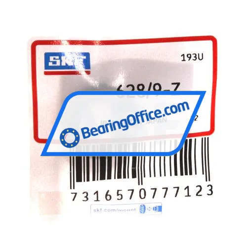 SKF 628/9-Z bearing image 2