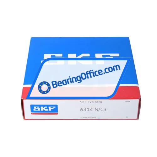 SKF 6314N/C3 bearing image 4