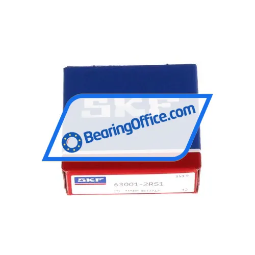 SKF 63001-2RS1 bearing image 2