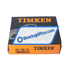 Timken 6312-2RS-C3 rulman resim 3