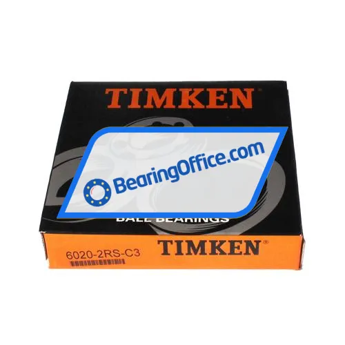 Timken 6020-2RS-C3 bearing image 3