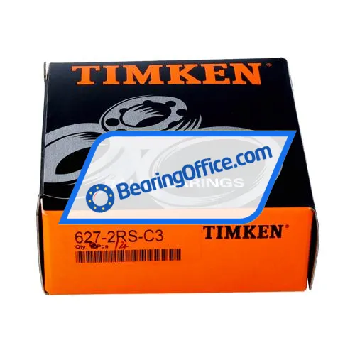 Timken 627-2RS-C3 bearing image 4