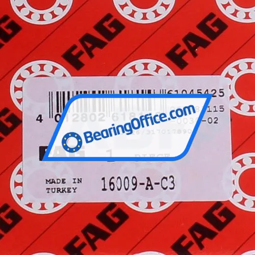 FAG 16009-A-C3 bearing image 4