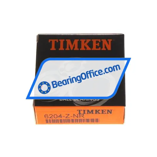 Timken 6204-Z-NR bearing image 3