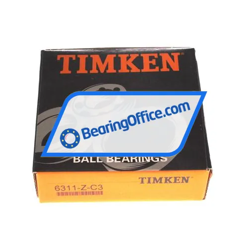 Timken 6311-Z-C3 bearing image 3