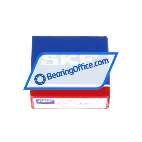 SKF 6204-2Z/C3HT bearing image 3