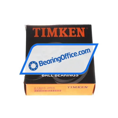 Timken 61803-2RS bearing image 3