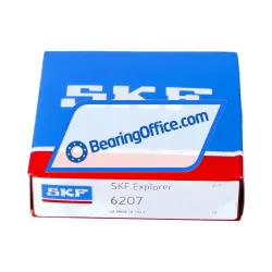 SKF 6207 rulman resim 3
