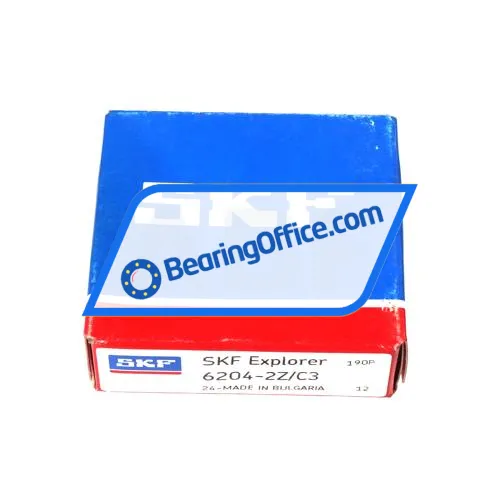 SKF 6204-2Z/C3 bearing image 2