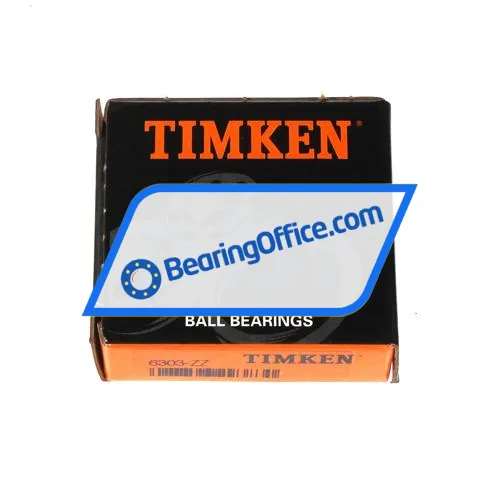 Timken 6303-ZZ bearing image 3