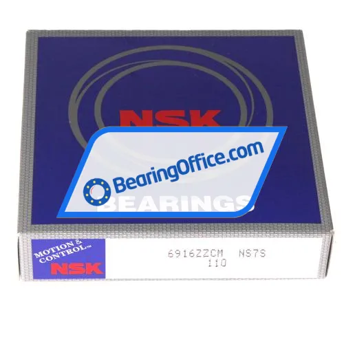 NSK 6916ZZ CM bearing image 3