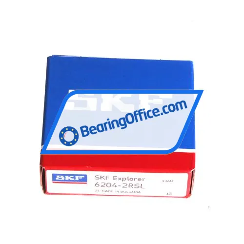 SKF 6204-2RSL bearing image 3