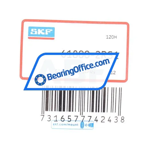 SKF 61800-2RS1 bearing image 2