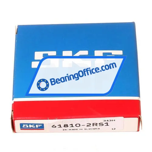 SKF 61810-2RS1 bearing image 2