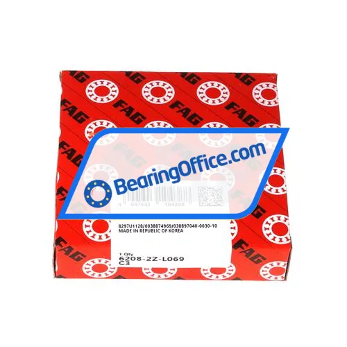FAG 6208-2Z-L069-C3 bearing image 3