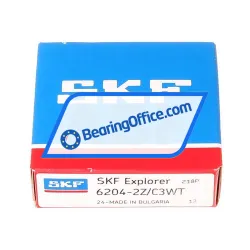 SKF 6204-2Z/C3WT rulman resim 2