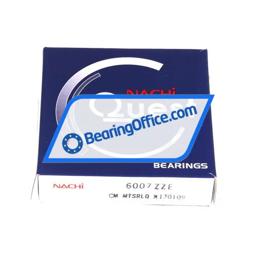 Nachi 6007ZZE bearing image 3