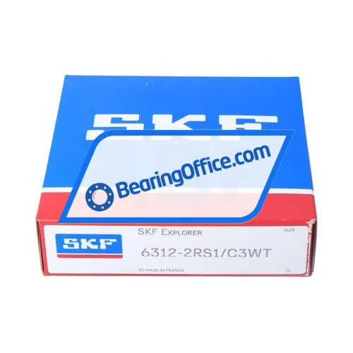 SKF 6312-2RS1/C3WT bearing image 3
