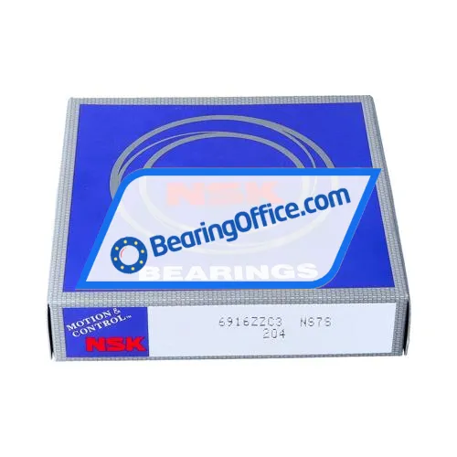 NSK 6916ZZ C3 bearing image 3