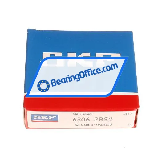 SKF 6306-2RS1 bearing image 4
