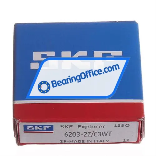 SKF 6203-2Z/C3WT bearing image 3